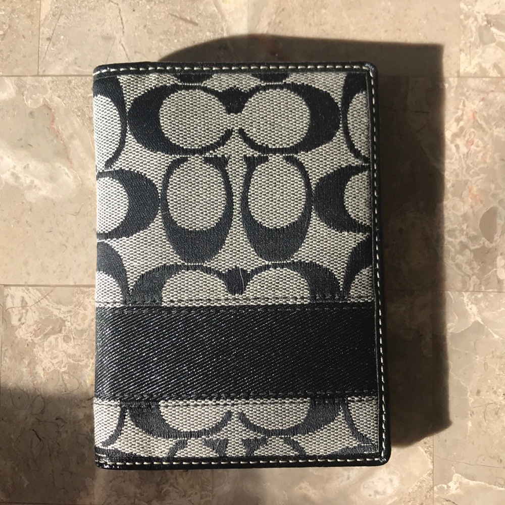 Coach passport holder